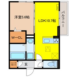 D-ROOM南高橋町EASTの物件間取画像